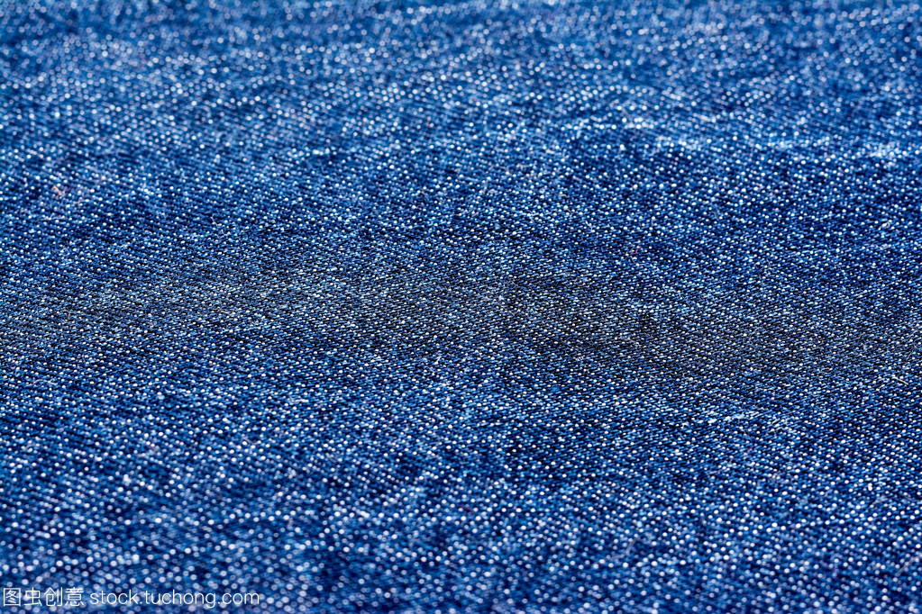 藍(lán)色牛仔牛仔褲紋理與棉紗加工工藝
